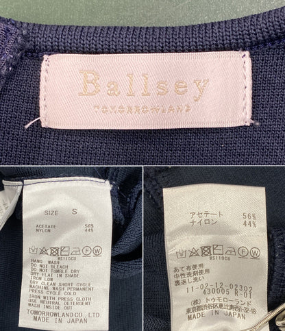 BALLSEY ノースリーブカットソー ネイビー レディース SIZE S ボールジー