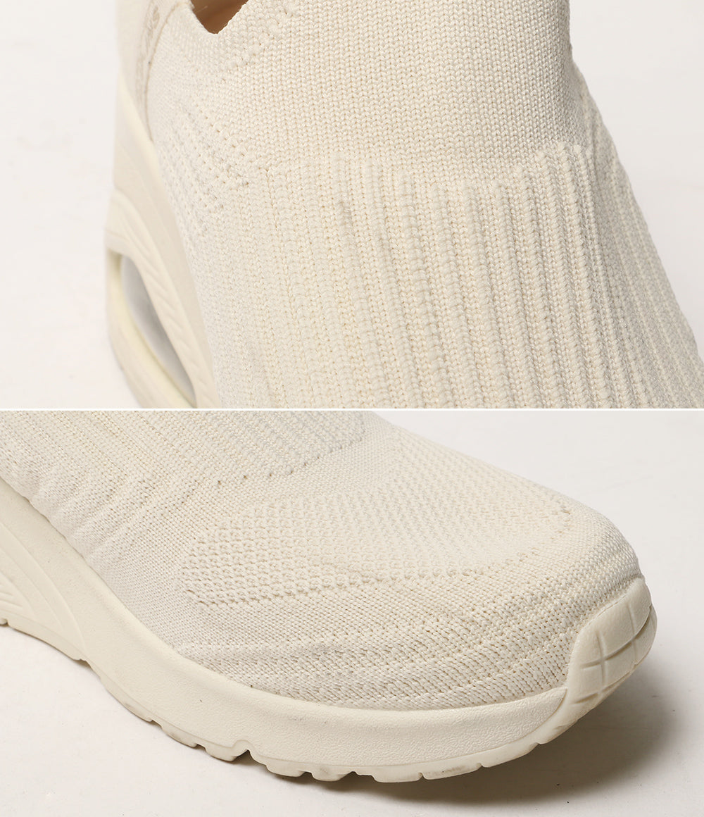 skechers スニーカー slip-ins ウノ ウェッジ キッキング ニット レディース SIZE 24.5cm スケッチャーズ