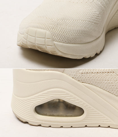 skechers スニーカー slip-ins ウノ ウェッジ キッキング ニット レディース SIZE 24.5cm スケッチャーズ