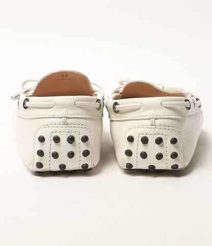 TOD'S ドライビングデッキシューズ ホワイト レディース SIZE 37 トッズ