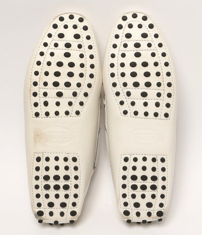 TOD'S ドライビングデッキシューズ ホワイト レディース SIZE 37 トッズ