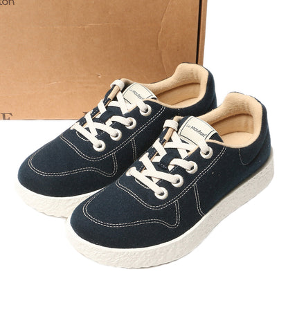 美品 LeMouton ルムトン スニーカー ダークネイビー レディース SIZE 24.5cm
