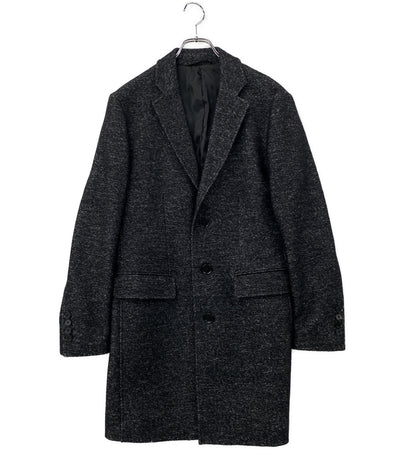JOSEPH HOMME チェスターコート ウール混ツイード メンズ SIZE 46 ジョゼフオム