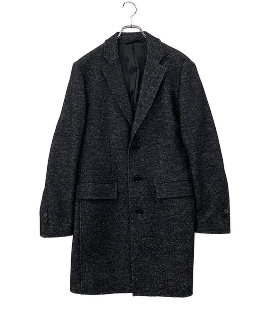 JOSEPH HOMME チェスターコート ウール混ツイード メンズ SIZE 46 ジョゼフオム
