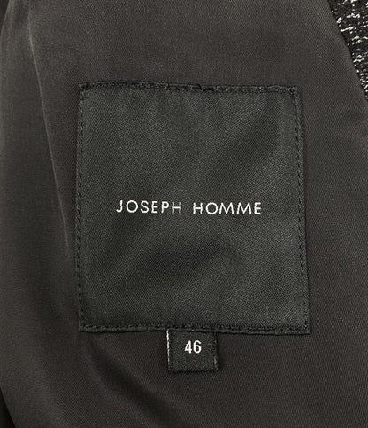 JOSEPH HOMME チェスターコート ウール混ツイード メンズ SIZE 46 ジョゼフオム