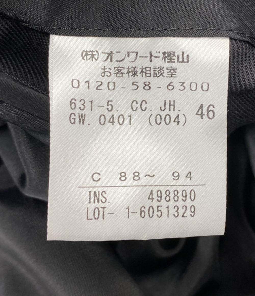 JOSEPH HOMME チェスターコート ウール混ツイード メンズ SIZE 46 ジョゼフオム