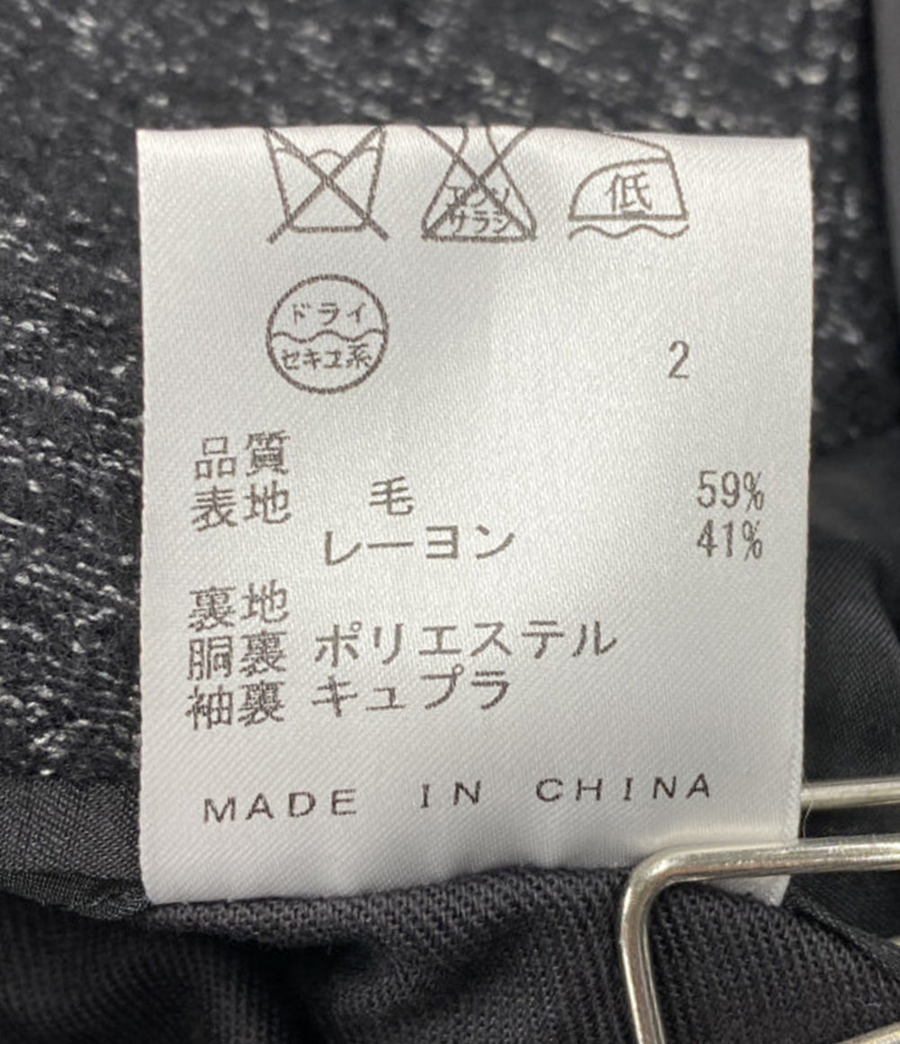 JOSEPH HOMME チェスターコート ウール混ツイード メンズ SIZE 46 ジョゼフオム