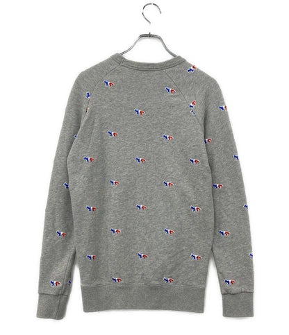 MAISON KITSUNE スウェットシャツ トリコロール フォックス刺繍 メンズ SIZE XXS メゾンキツネ