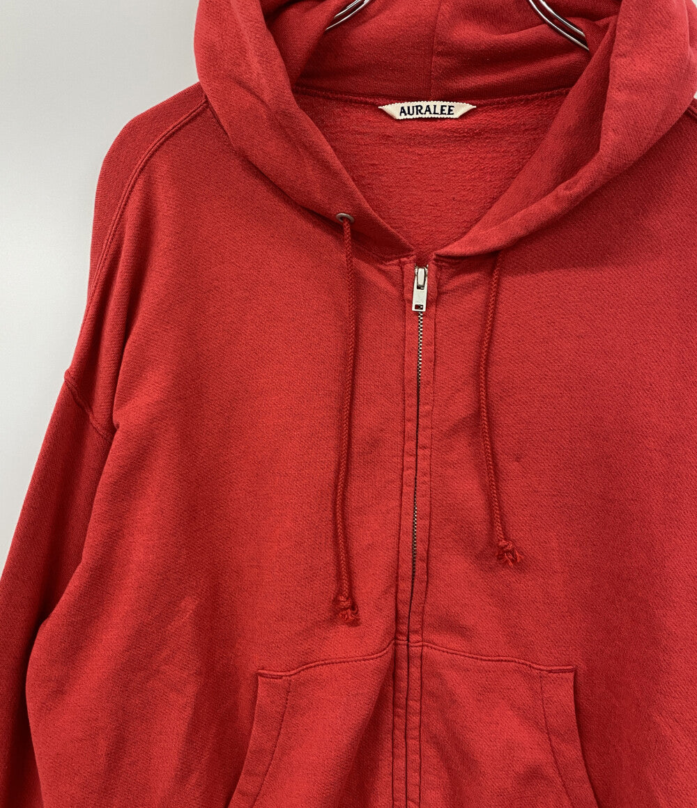 AURALEE スウェットパーカー HIGH TWIST LIGHT SWEAT ZIP PARKA 26SS メンズ SIZE 3 オーラリー