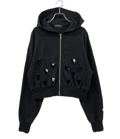 MAISON SPECIAL パーカー Many Heart Cutouts Hoodie レディース SIZE M メゾンスペシャル