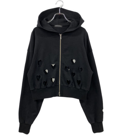 MAISON SPECIAL パーカー Many Heart Cutouts Hoodie レディース SIZE M メゾンスペシャル
