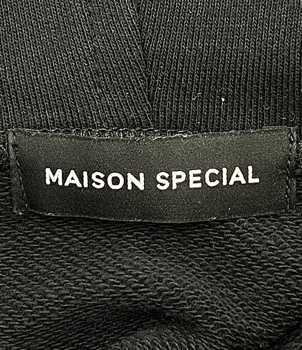 MAISON SPECIAL パーカー Many Heart Cutouts Hoodie レディース SIZE M メゾンスペシャル