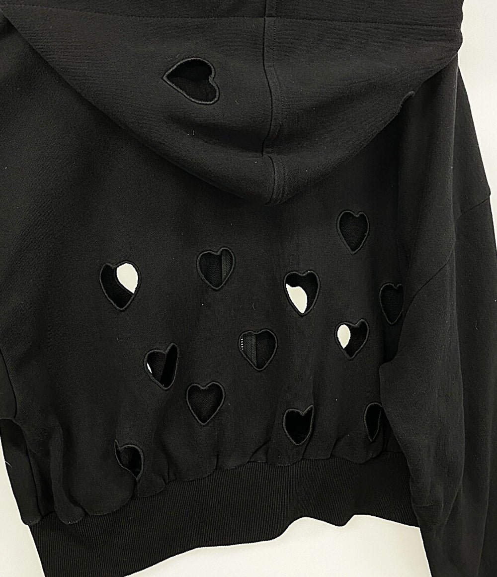 MAISON SPECIAL パーカー Many Heart Cutouts Hoodie レディース SIZE M メゾンスペシャル