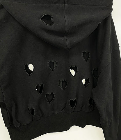 MAISON SPECIAL パーカー Many Heart Cutouts Hoodie レディース SIZE M メゾンスペシャル
