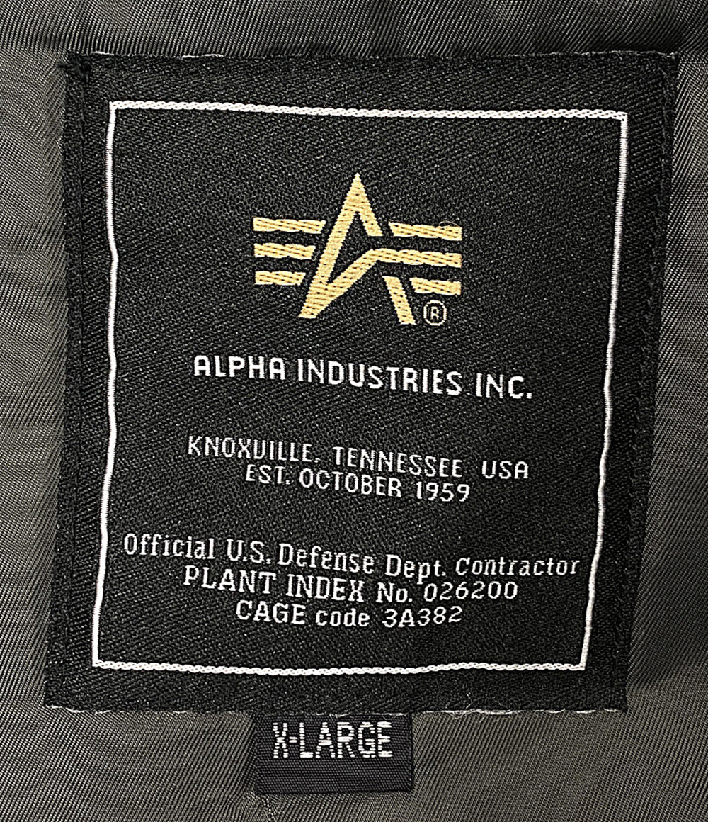 ALPHA INDUSTRIES ナイロンジャケット N-3B 20094-0876 カーキ メンズ SIZE XL アルファ・インダストリーズ