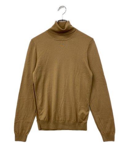 HUGO BOSS タートルネックニット ベージュ メンズ SIZE S ヒューゴボス