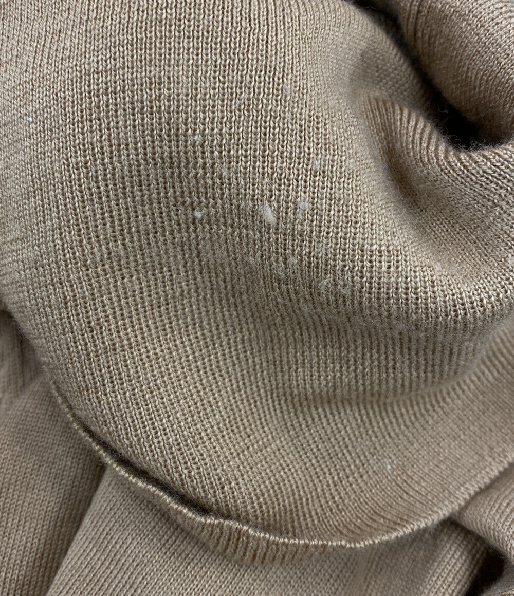 HUGO BOSS タートルネックニット ベージュ メンズ SIZE S ヒューゴボス