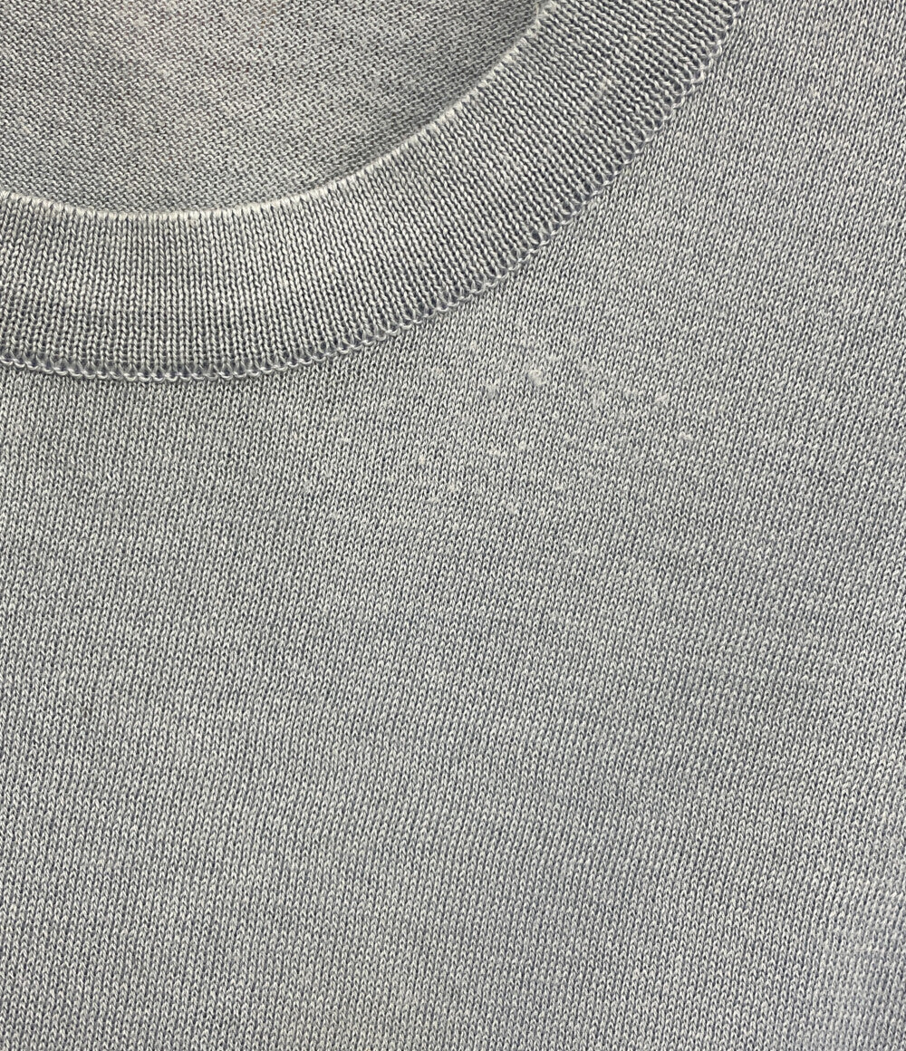 JOHN SMEDLEY 長袖ニット ボーダー シーアイランドコットン メンズ SIZE M ジョンスメドレー