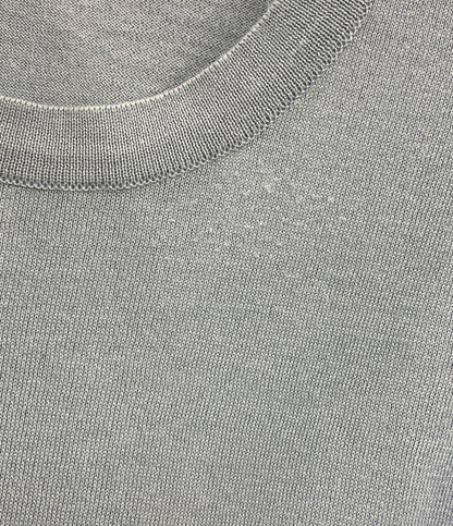 JOHN SMEDLEY 長袖ニット ボーダー シーアイランドコットン メンズ SIZE M ジョンスメドレー