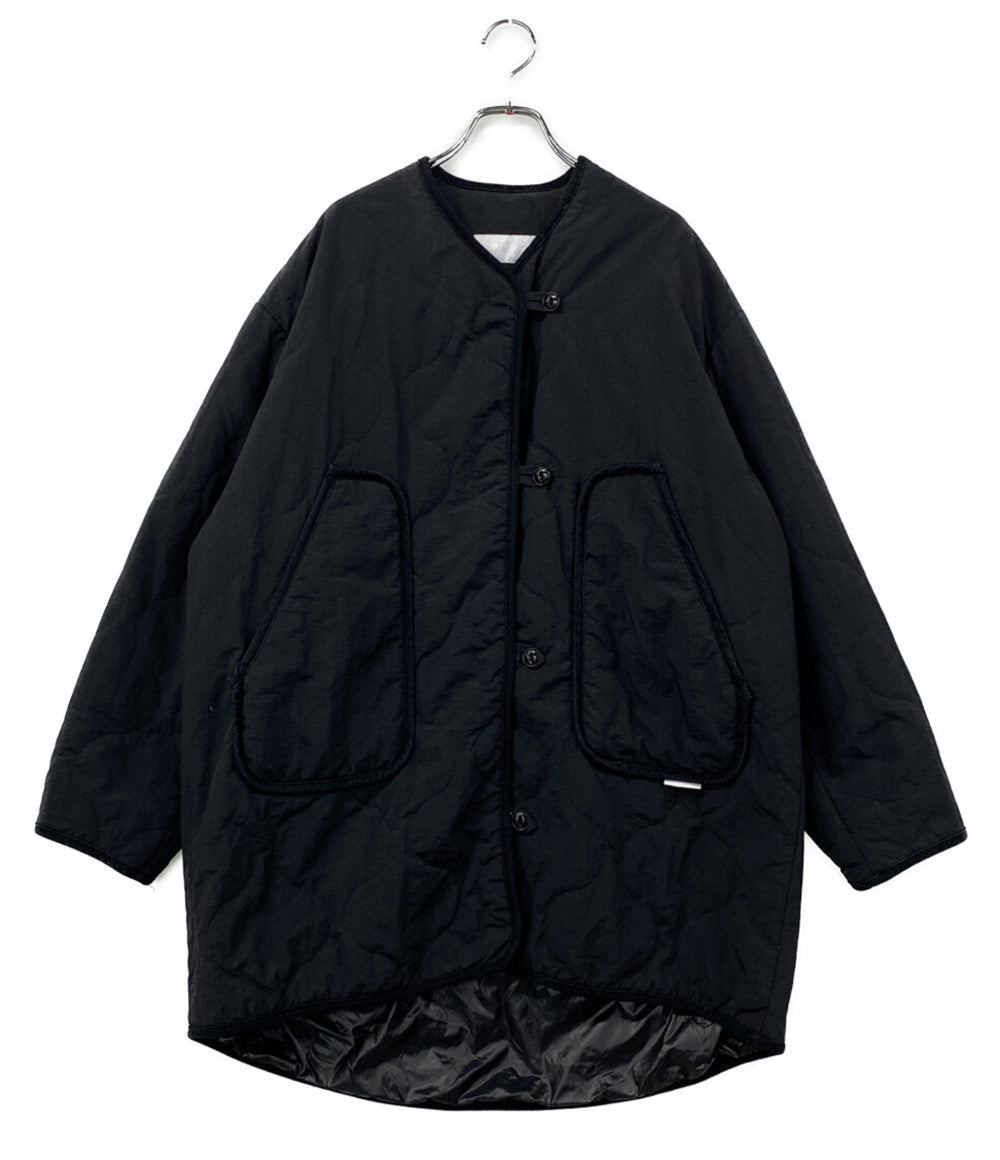 WILD THINGS キルティングジャケット 中綿入り ノーカラー WTW20105S レディース SIZE F ワイルドシングス