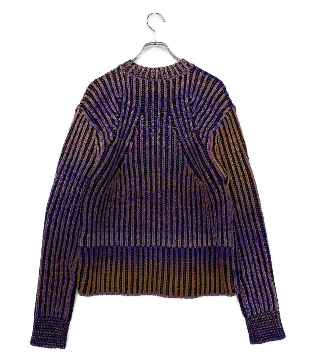 DIESEL 長袖ニット K-OAKLAND A04071 グラデーション メンズ SIZE S ディーゼル