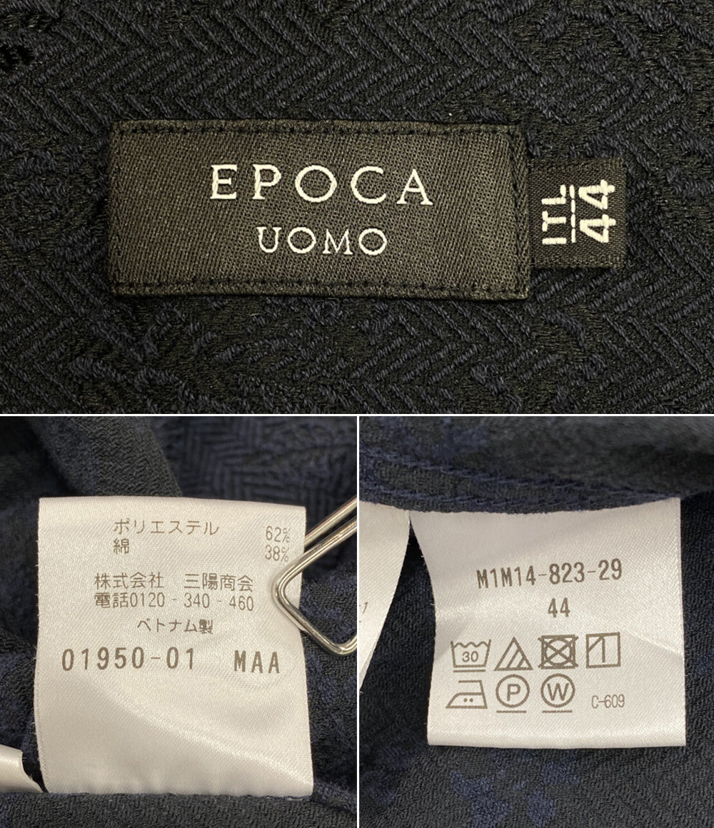 EPOCA UOMO 長袖シャツ ボタニカルジャガード 26SS メンズ SIZE 44 エポカウォモ