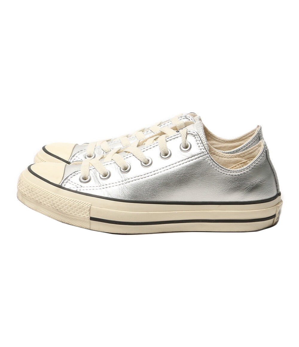 CONVERSE スニーカー LEATHER ALL STAR OX シルバー 31311890 レディース SIZE 23.5cm コンバース