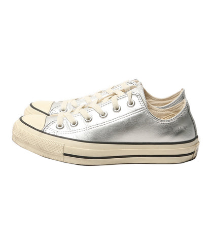 CONVERSE スニーカー LEATHER ALL STAR OX シルバー 31311890 レディース SIZE 23.5cm コンバース