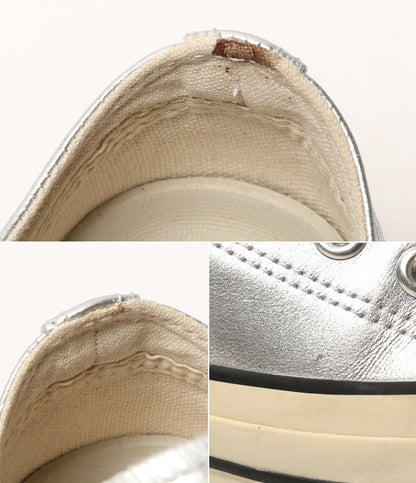 CONVERSE スニーカー LEATHER ALL STAR OX シルバー 31311890 レディース SIZE 23.5cm コンバース