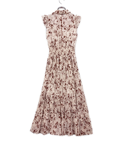 snidel プリーツノースリーブワンピース 花柄 ピンク レディース SIZE 1 スナイデル