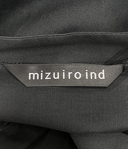 美品 mizuiroind 半袖シャツ ブラック レディース SIZE - ミズイロインド