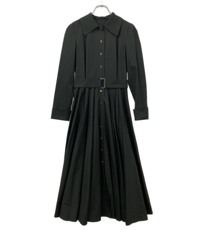 foufou フーフー 長袖ワンピース Big Collar Black Button Dress レディース SIZE 1