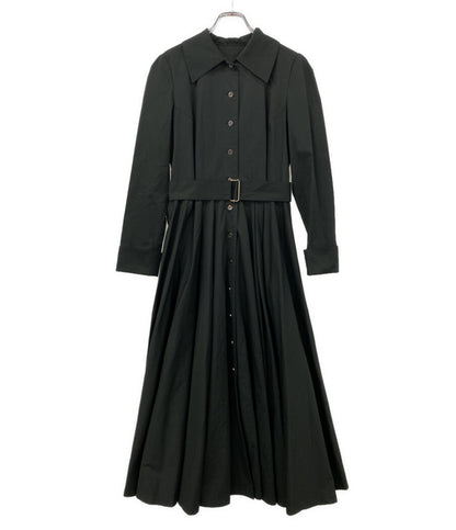 foufou フーフー 長袖ワンピース Big Collar Black Button Dress レディース SIZE 1