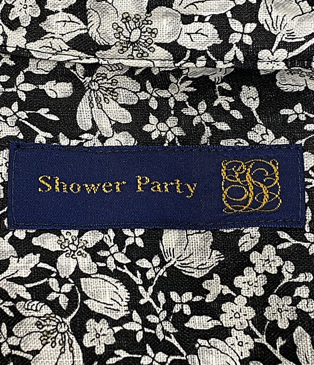 美品 Shower Party シャワーパーティー ノースリーブワンピース 花柄 レディース SIZE 1