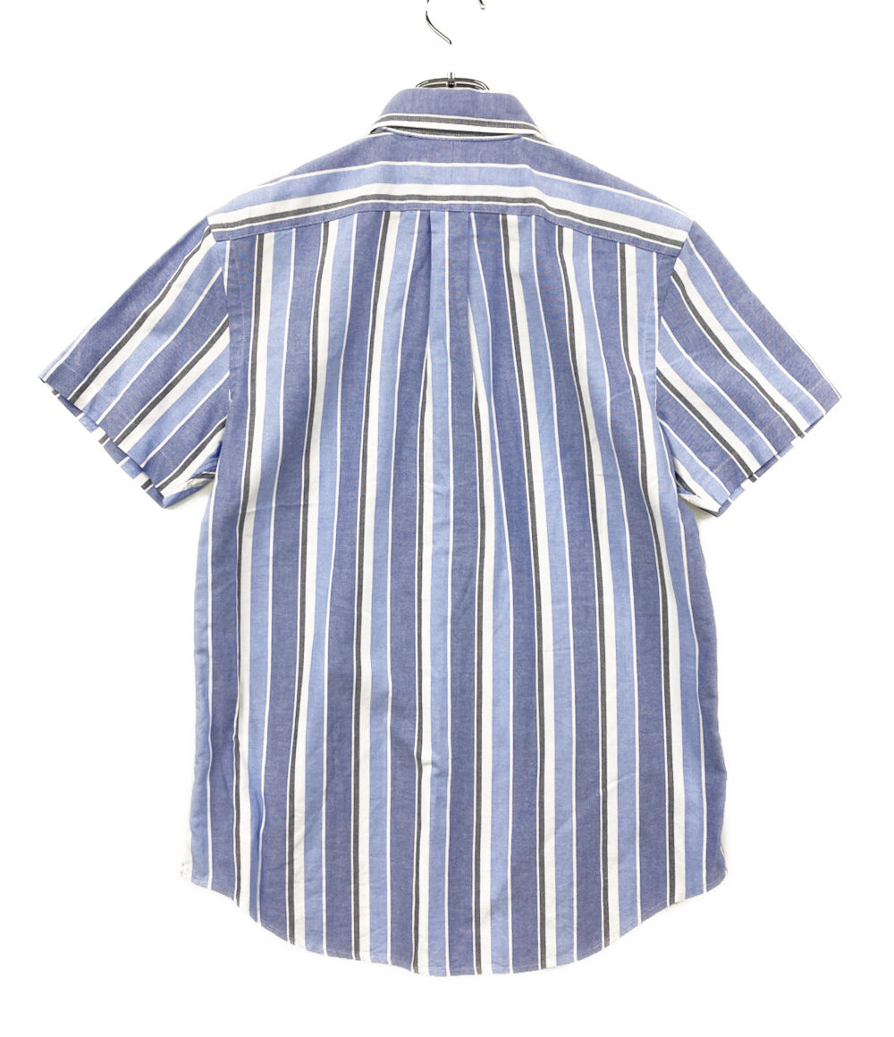 美品 POLO RALPH LAUREN 半袖シャツ クラシックフィット ストライプド オックスフォード メンズ SIZE S ポロ・ラルフローレン
