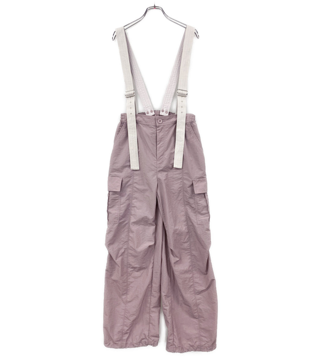美品 Arpege story アルページュストーリー パラシュートパンツ パープル レディース SIZE 2
