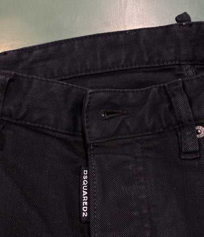 DSQUARED2 デニムパンツ SKATER JEAN BLACK BULL 22SS メンズ SIZE 44 ディースクエアード