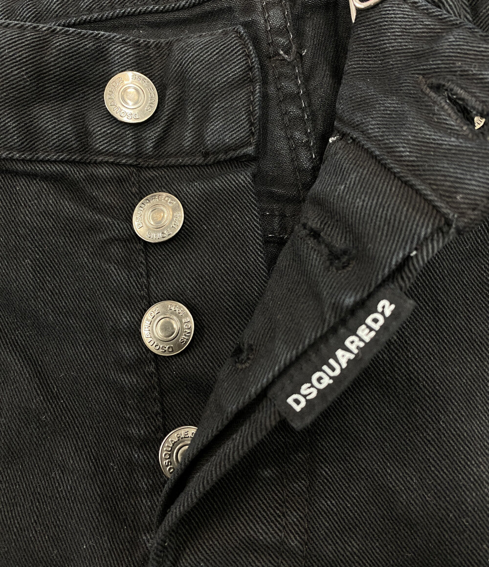 DSQUARED2 デニムパンツ SKATER JEAN BLACK BULL 22SS メンズ SIZE 44 ディースクエアード