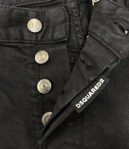 DSQUARED2 デニムパンツ SKATER JEAN BLACK BULL 22SS メンズ SIZE 44 ディースクエアード