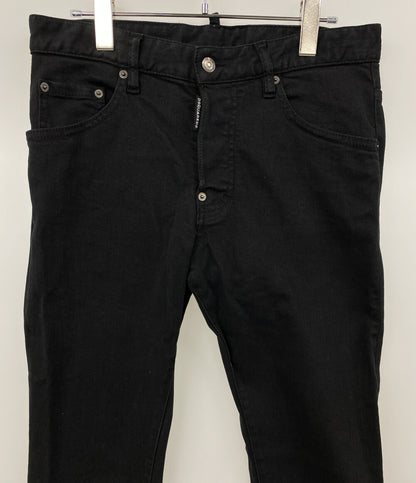 DSQUARED2 デニムパンツ SKATER JEAN BLACK BULL 22SS メンズ SIZE 44 ディースクエアード