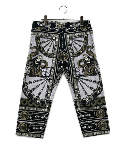 DOLCE&GABBANA パンツ バロック コットンリネン ステッチ メンズ SIZE 44 ドルチェアンドガッバーナ