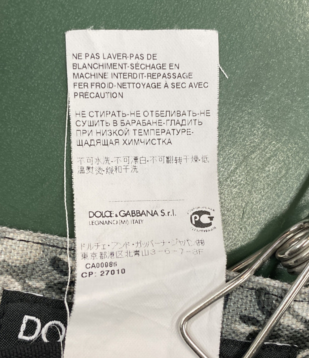 DOLCE&GABBANA パンツ バロック コットンリネン ステッチ メンズ SIZE 44 ドルチェアンドガッバーナ