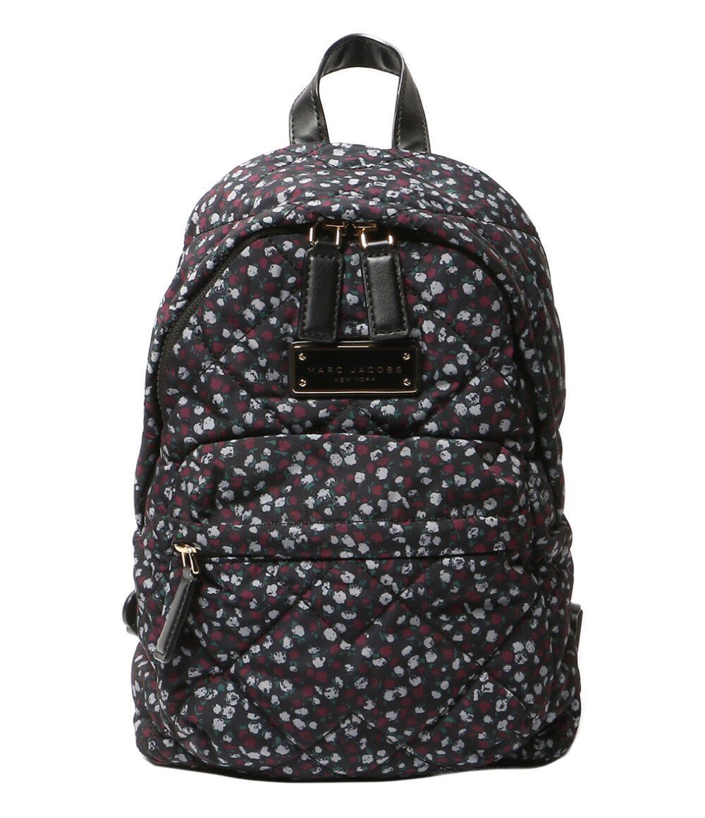 MARC JACOBS ナイロン キルティングリュック フラワー レディース マークジェイコブス