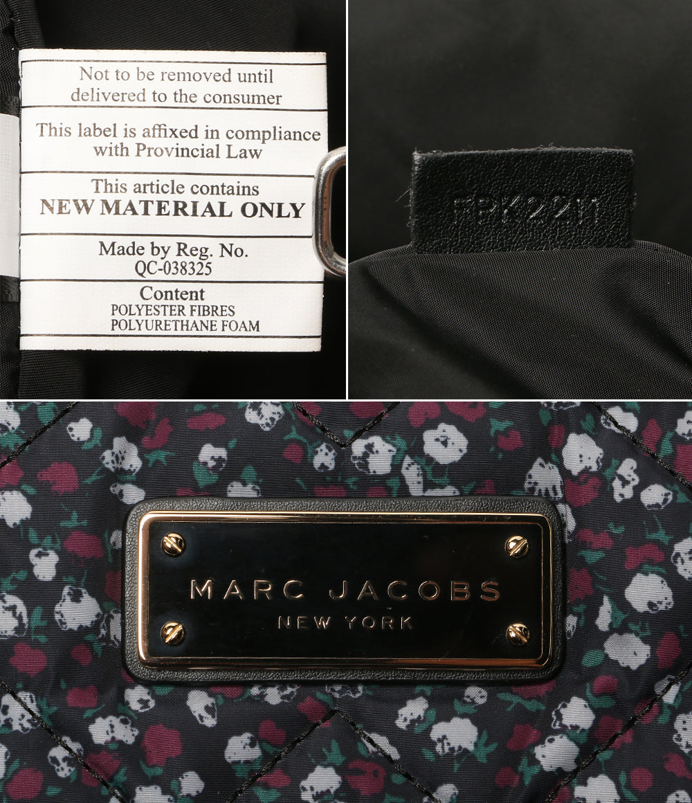MARC JACOBS ナイロン キルティングリュック フラワー レディース マークジェイコブス