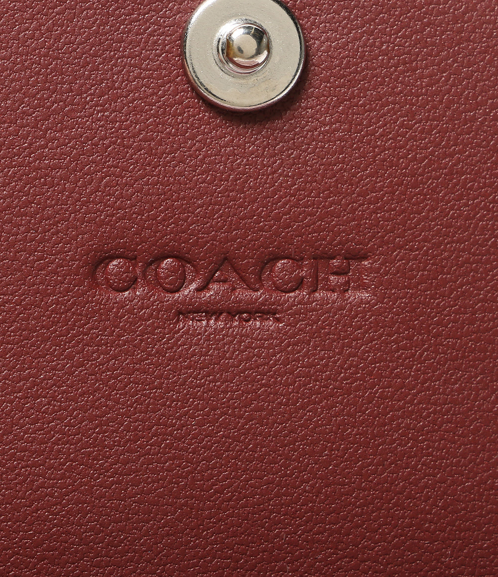 COACH 二つ折り財布 ウィンスモールウォレットカラーブロック レディース コーチ