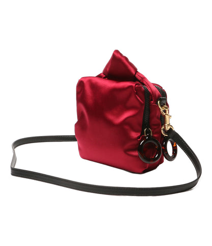 SEE BY Chloe Tilly サテンショルダーバッグ ボルドー レディース シーバイクロエ