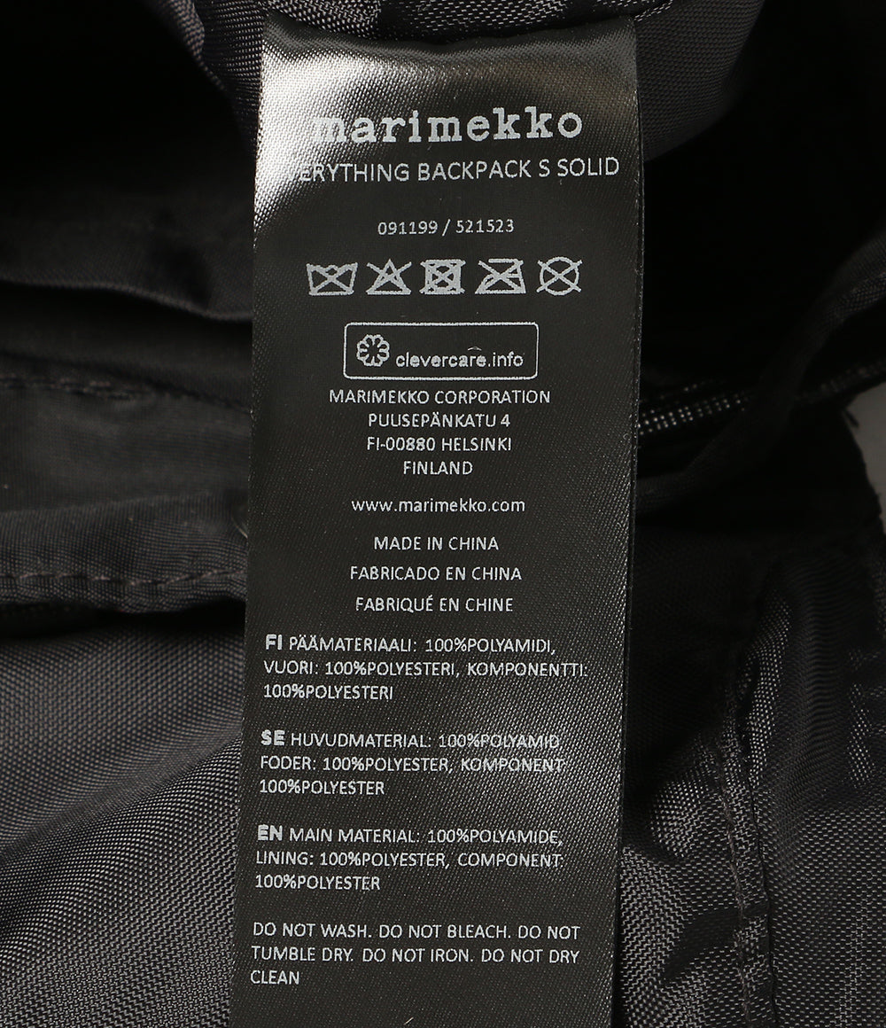 marimekko リュック・デイパック EVERYTHING BACKPACK S レディース マリメッコ
