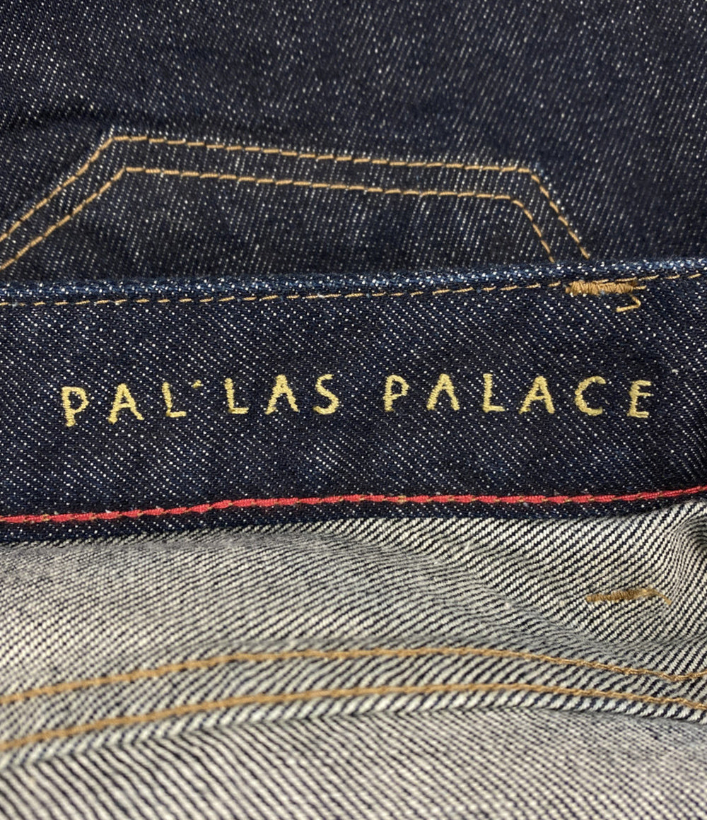 PAL'LAS PALACE 13.5ozストレッチワイドデニムパンツ インディゴ レディース SIZE 2 パラスパレス
