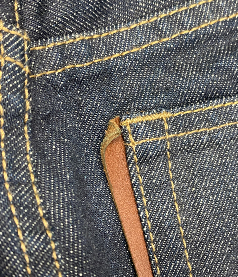 PAL'LAS PALACE 13.5ozストレッチワイドデニムパンツ インディゴ レディース SIZE 2 パラスパレス