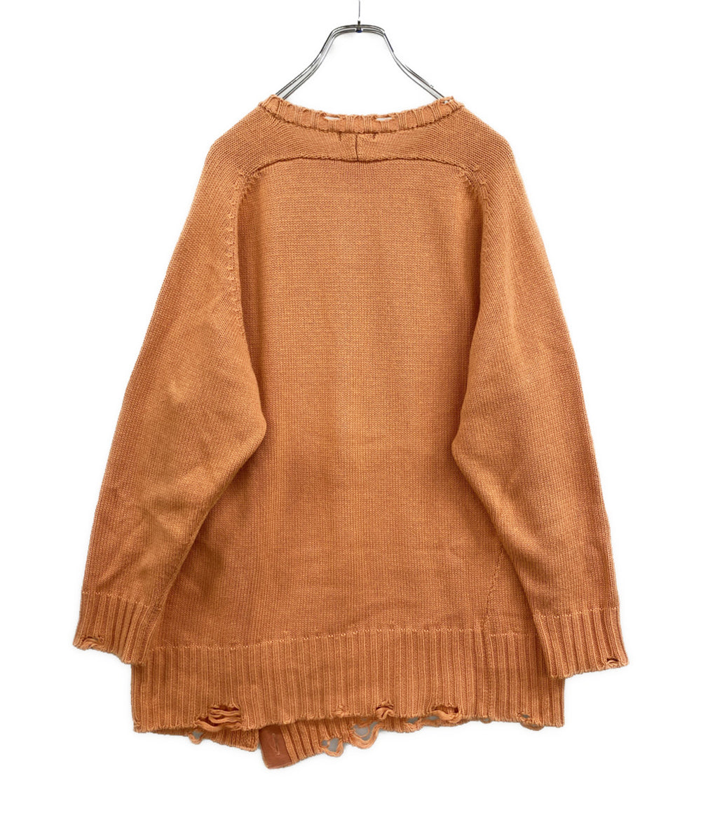 UNDERCOVERISM ニット オレンジ U11C4902 サイドボタン メンズ SIZE 2 アンダーカバーイズム